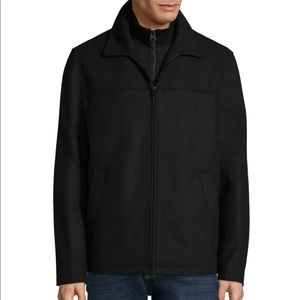 Dockers Wool Coat with Inner Bib